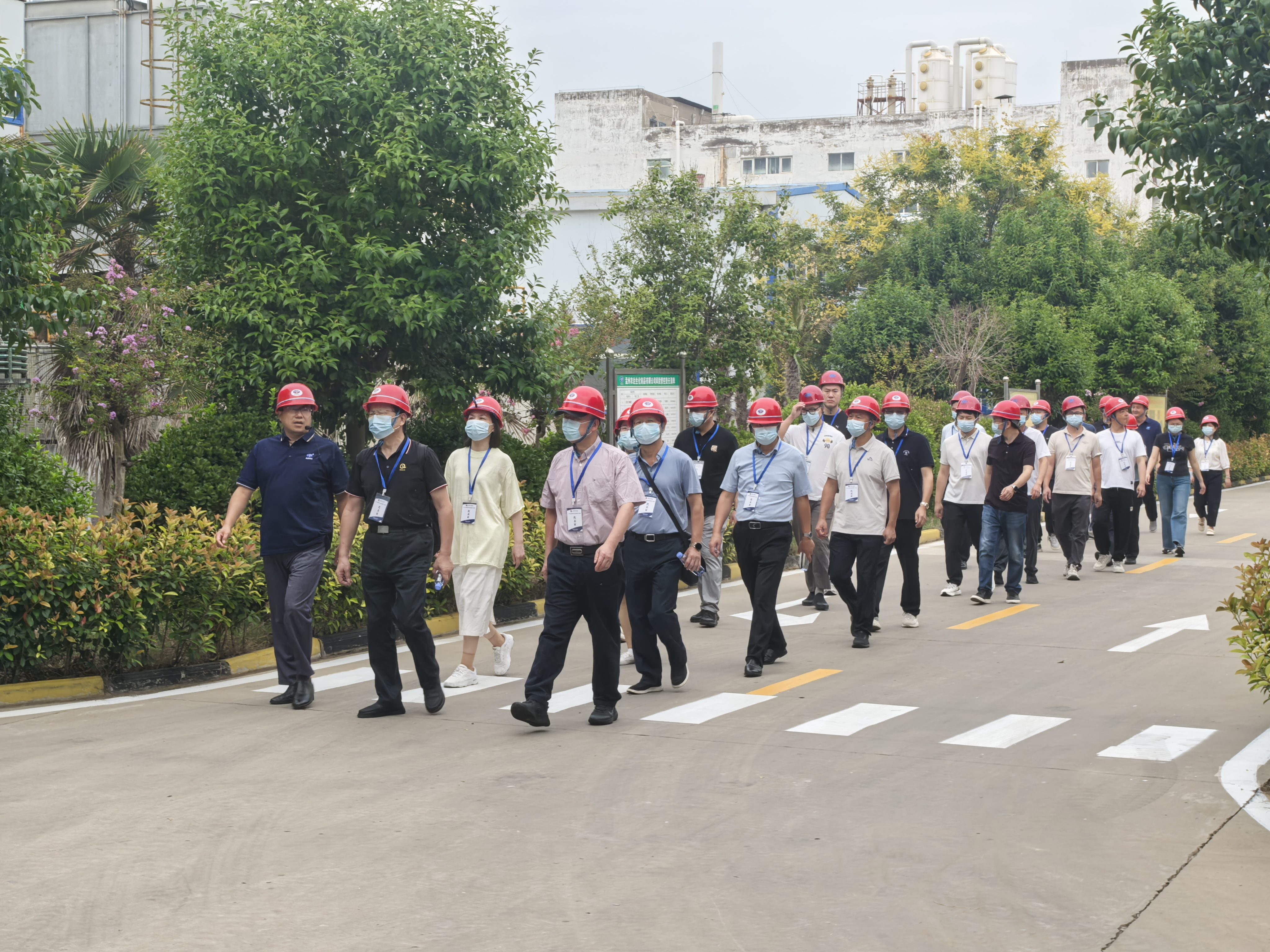 湖北省农药协会参访团莅临亿万先生生化调研交流(图4)